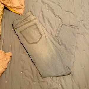Old Navy Light-wash Skinny Jeans